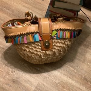 COACH hang tag Lilly basket bag